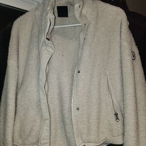 Vuori Cream Bomber Jacket